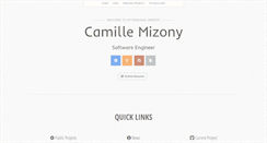 Desktop Screenshot of mizony.com
