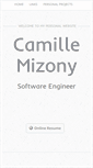 Mobile Screenshot of mizony.com